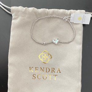 Kendra Scott Ari Heart Stretch Bracelet NWT